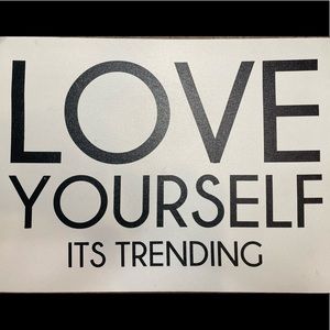 Love Yourself It’s Trending Canvas